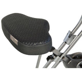 Exerpeutic Upright Folding Bike – 300lb Capacity, Airsoft Seat, Compact Storage