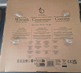 Pre-Lit Wreath with 50 Battery Operated LED Lights 76.2 cm (30 in.) - 1739984