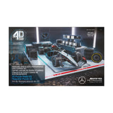 Spinmaste 4D Build Mercedes W15 Garage Set 3D Puzzle Model Kit with LEDs, 253 Pc