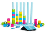 Relatable Giant Color Stack Strategy Stacking Game - 50 Cards Lawn Yard Toy Case