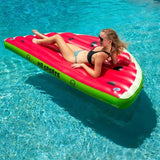 HO Sports Pool Float 2-Pack – Inflatable Unicorn or Watermelon Lounger & Tanner