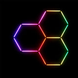 Westinghouse 190W RGB LED Hexagon Light Kit, 24 Tubes Music Sync Garage Ceiling