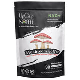 UpCup Koffee 2 Pack Functional Mushroom Coffee - 60 Servings Lion’s Mane NAD+ Shilajit