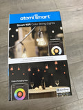 Atomi Smart LED Color String Lights – 36 ft Wi-Fi Outdoor RGB String Lights with Alexa & Google Assistant Compatibility