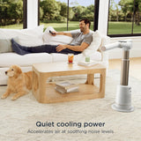 Shark TurboBlade XL Bladeless Tower Fan UT205, Oscillating Cooling Fan