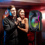 ION Total PA Apex Party Speaker with Wireless Microphone and Dynamic Lights
