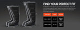 Sharper Image Air Compression Boots Leg Recovery System, 5 Levels & 5 Modes