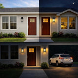 Energetic Lighting Metal Frame Smart Coach Light with PIR Motion Sensor - 800 lm