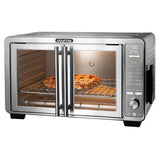 Gourmia XL Digital Countertop Oven w/ Air Fry, Temperature Probe, Stainless