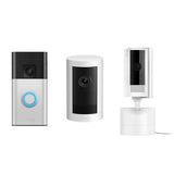Ring Whole Home Security Kit – Battery Doorbell, Outdoor Cam Plus and Indoor Cam