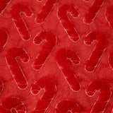 Holiday Embroidered Faux Fur Throw Pillow, 20" x 20", Reversible with Fill