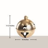 Member's Mark 3-Piece Metal Jingle Bell Décor Set, Nesting Holiday