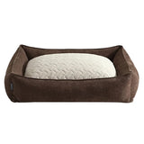 Tempur-Pedic Reversible All-Season Pet Bed – 36" x 42" Cooling & Faux Fur Dog Bed