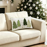 Brentwood Originals Holiday Decorative Pillow, Gingerbread House Penguin or Tree
