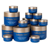 InfiniteAloe Complete Skin Care 15pc Set, Face & Body Cream 45 oz, 3 Scent Opts