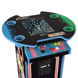 Arcade1Up Ms. PAC-MAN & GALAGA Pub Table Arcade Machine, 10 Games, 17" Screen