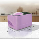 Whynter 0.8 Qt Automatic Ice Cream Maker, No Pre-Freezing Yogurt Dessert Churner