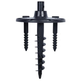 Lutec 89" H Outdoor LED Solar Post Light - 300 lm Aluminum Vintage Street Light