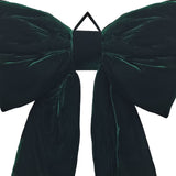 Member’s Mark 46" Oversized Velvet Christmas Door Bow, Red, Green or Tartan Plaid