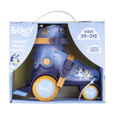 Bluey Unisex Kids Trainer Skates - Size 9-12, 3-wheel Recreational Roller Skates