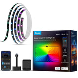 Govee TV Backlight 3S RGBICW Smart LED Strip Light, 75"–85" TVs, Camera Sync