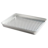 Nordic Ware Naturals 2-Piece Oven Crisping Pan and Rack Set – Aluminum Baking Sheet with Elevated Crisping Rack