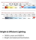 Lutec Motion Activated Solar Security Led Light 3000 Lumens NEW