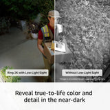 Ring Floodlight Cam Pro + Outdoor Cam Plus 2K Security Camera System