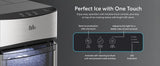 Brio 740i Countertop Nugget Ice Maker, 44 lbs/Day, Self-Cleaning with 2.66L Tank