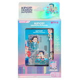 KAYOU K-Pop Demon Hunters Huntrix Energy Edition Trading Cards, 10 Packs + Frame