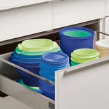 Tupperware Heritage 32-Piece Food Storage Set - Airtight Seal Bowls & Canisters