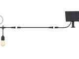 Artika Eclipse Solar String Lights with Remote, 42 ft Outdoor LED Patio Lights