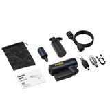 Fanttik K200 Flip Cordless Portable Washer – Foldable Battery-Powered Pressure Washer with 5-in-1 Nozzle, USB-C Charging & 3 Cleaning Modes