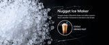 Brio 740i Countertop Nugget Ice Maker, 44 lbs/Day, Self-Cleaning with 2.66L Tank