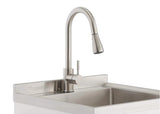 Trinity Stainless Steel Utility Sink Single Bowl 18x16x13 Garage Laundry NEW