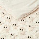 Northwest Halloween Embroidered Faux Fur Throw 60x70 Blanket Costco Viral Fleece