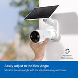 TP-Link 3 Pack Tapo 4K HD Solar Security Camera Kit