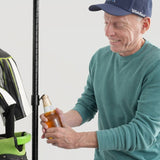 SafeRacks Golf Bag and Equipment Storage Steel Rack for Two Tour Sized Cart Bags