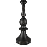 Bridgeport Designs Barcelona Floor Lamp Traditional Turned-Base Silhouette Light
