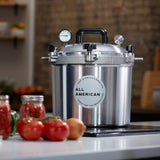All American 1930 25-Quart Pressure Cooker & Canner Aluminum USA Made