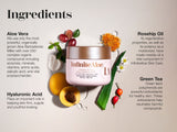 InfiniteAloe Complete Skin Care 4pc Set, Face & Body 11 oz Cream, Scent Choices