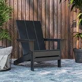POLYWOOD Long Beach Modern Adirondack Chair – Patio Chair with Genuine POLYWOOD Lumber