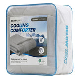 Below Zero Cooling Comforter, Hypoallergenic Down Alternative All Season Blanket