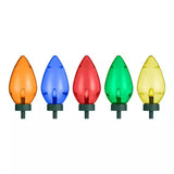 Home Accents Holiday Giant C7 LED Christmas Pathway Lights, 5-Pack 20" Multicolor Stakes