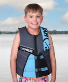 Hyperlite Youth Life Vest – USCG Approved Kids Watersports Buoyancy Aid with FreeMotion Technology