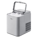 Midea 26.5lb Countertop Ice Maker Portable Machine with 2 Ice Sizes & Auto-Clean