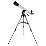 Celestron AstroMaster 90AZ Lunar Telescope 90mm Refractor Phone Adapter Moon Kit