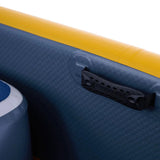 Aqua Marina Tomahawk Air-C Inflatable Canoe – High-Pressure Drop Stitch Touring Canoe with 2 Paddles