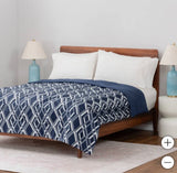 Berkshire Herringbone Microfiber Down Alternative Blanket, 66” x 96”