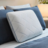Serenity by Tempur-Pedic Frost Cooling Memory Foam Pillow – Medium Support Cooling Bed Pillow with Frost Technology